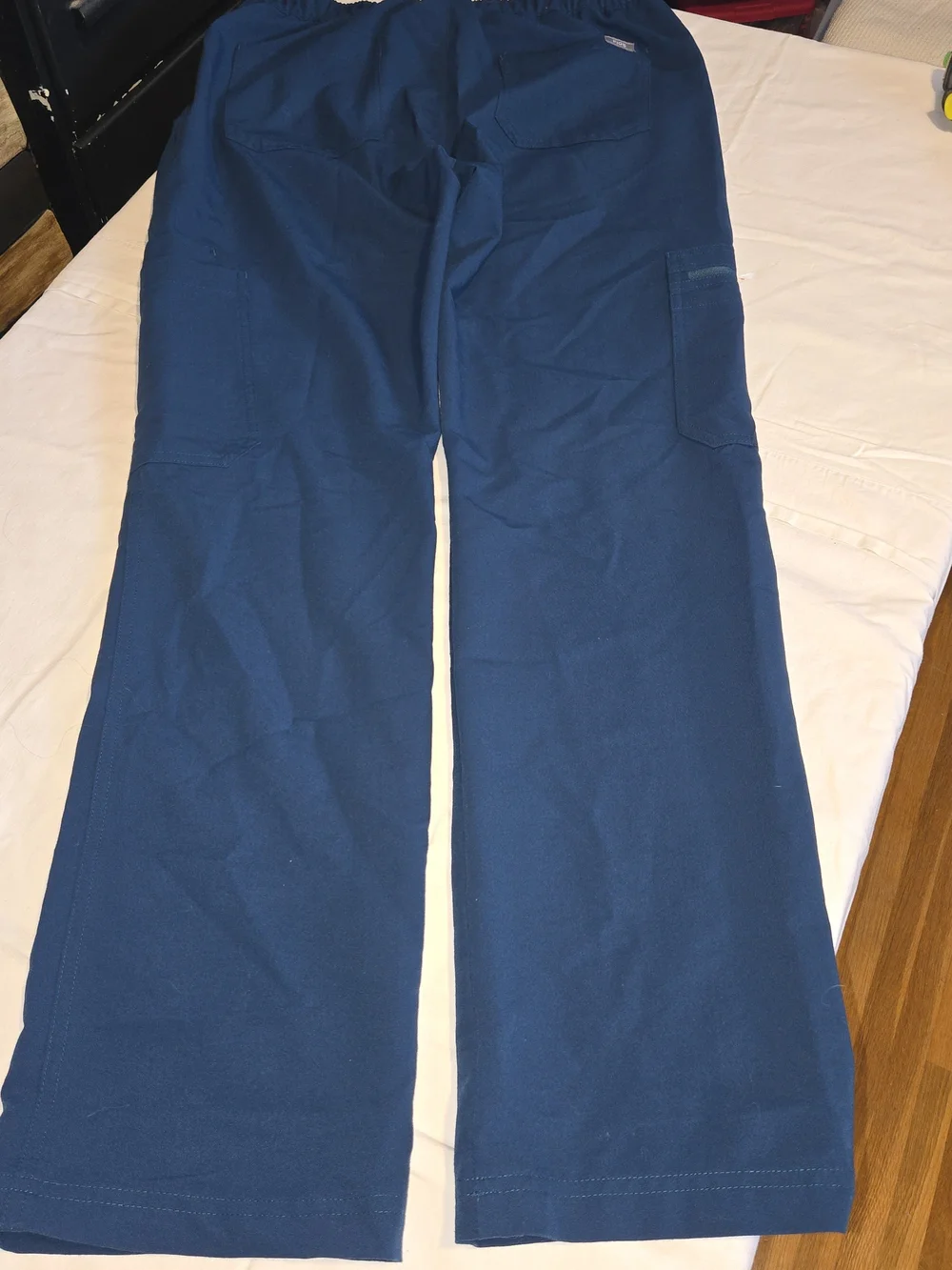 Figs Men's Teal Cairo Drawstring Scrub Utility Pants